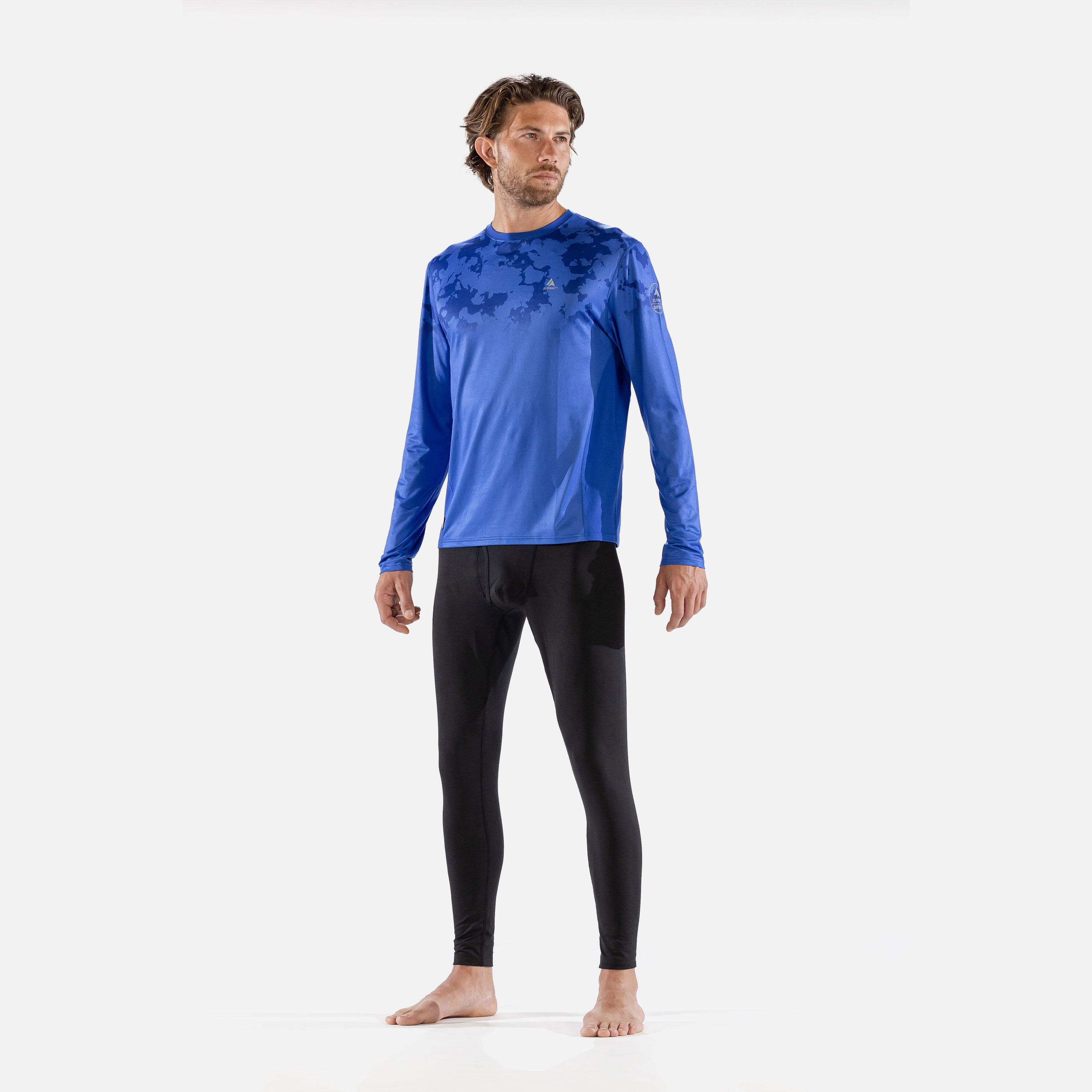 Surfanic Męska Koszulka Termoaktywna Carbon Dri – Aktywny Węgiel – SWU1601-0520 4/7
