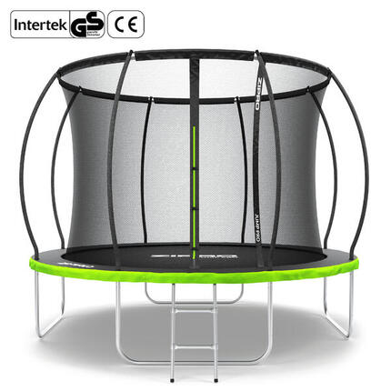 Trampolina ogrodowa Zipro Jump Pro Premium z siatką wewnętrzną 10FT 312cm