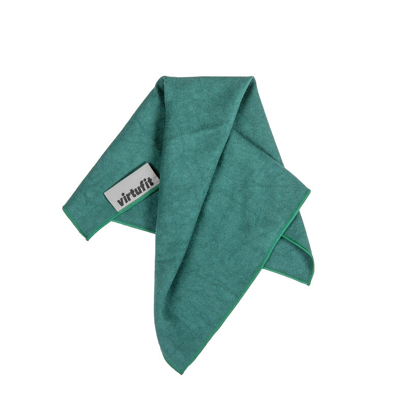 Serviette de Yoga Premium - Microfibre - 76 x 51 cm - Vert Océan