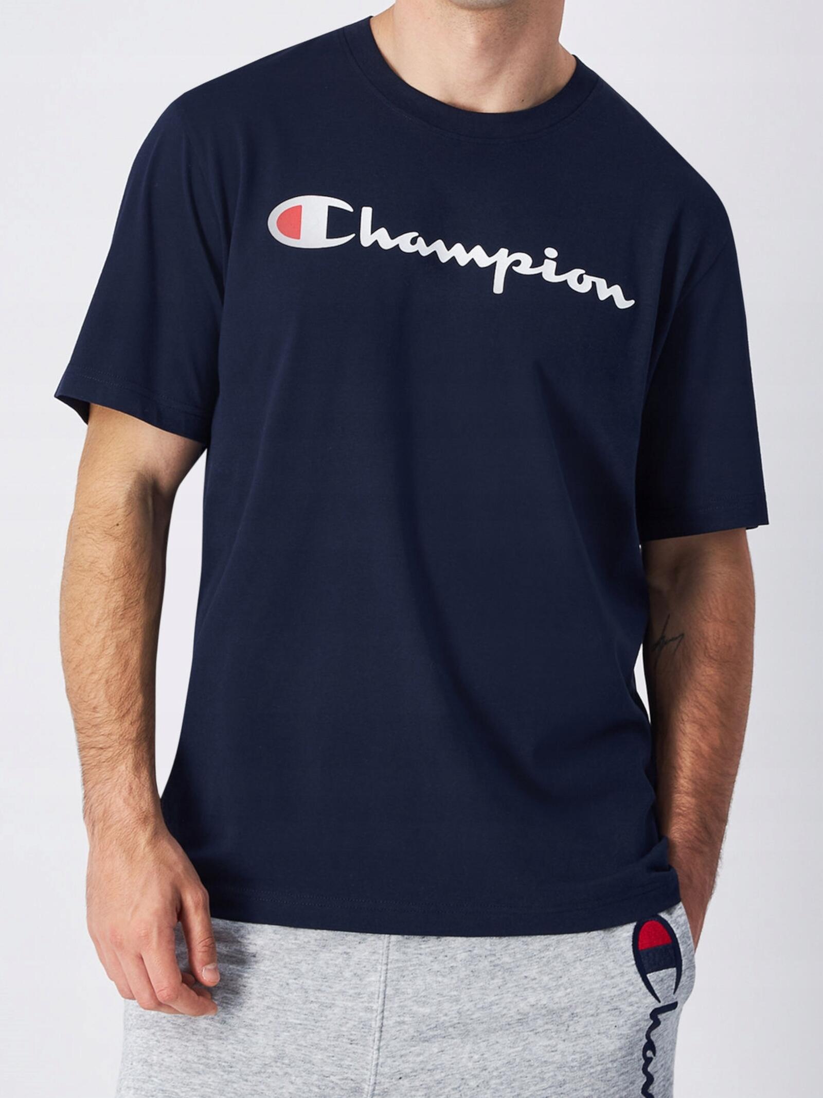 Champion Heren T-shirt SS - korte mouw, standaard lengte 3/7