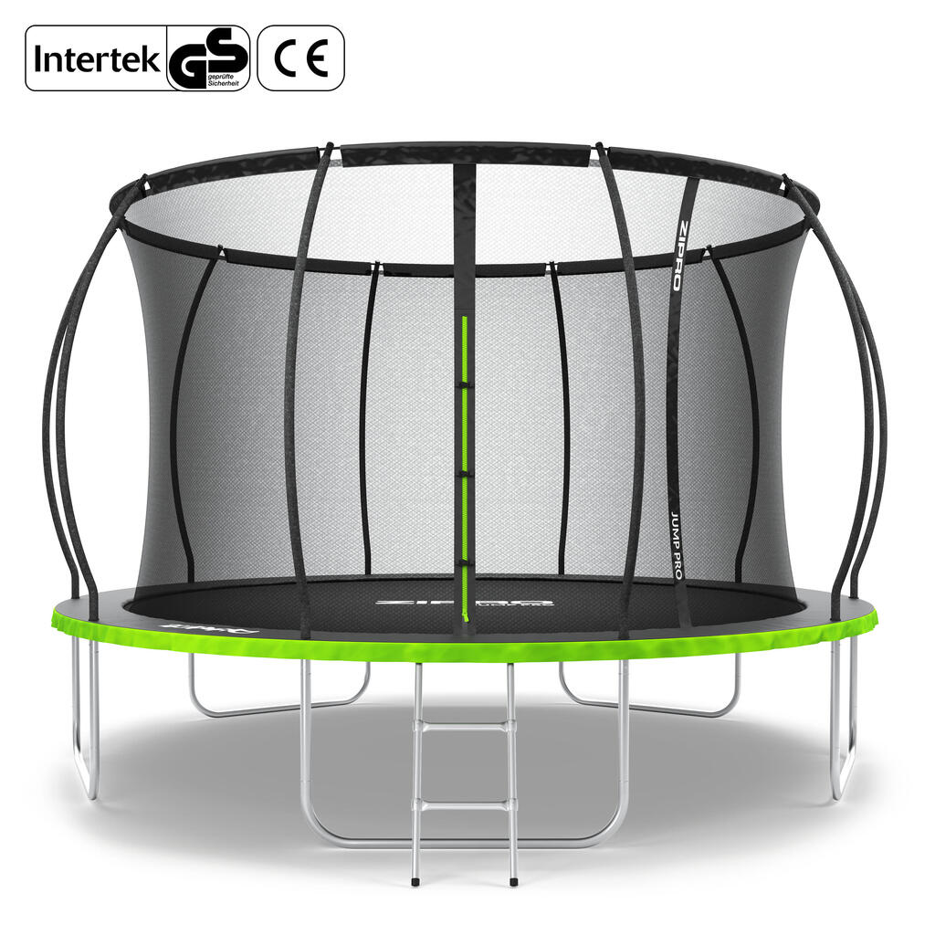 ZIPRO JumpPro PREMIUM 12′ 374 cm Garden Trampoline with Inner Safety Net