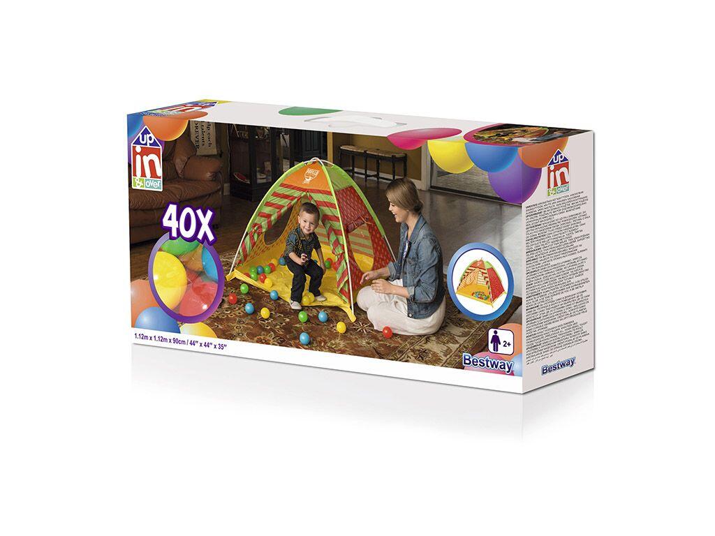 Bestway 68080 Tenda gioco con palline, 2+ anni 3/4