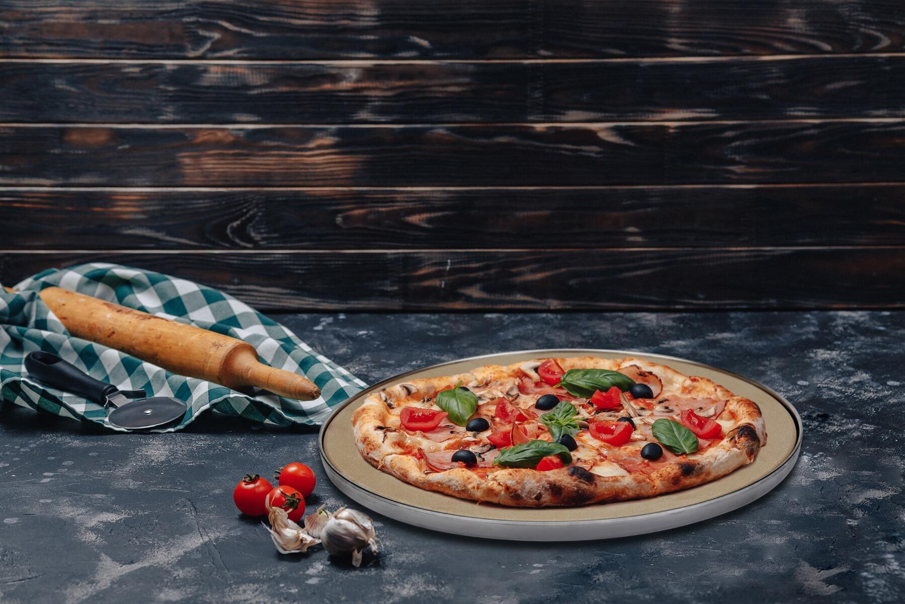 Pierre à pizza Pro 40 CADAC - Pierre 4/4