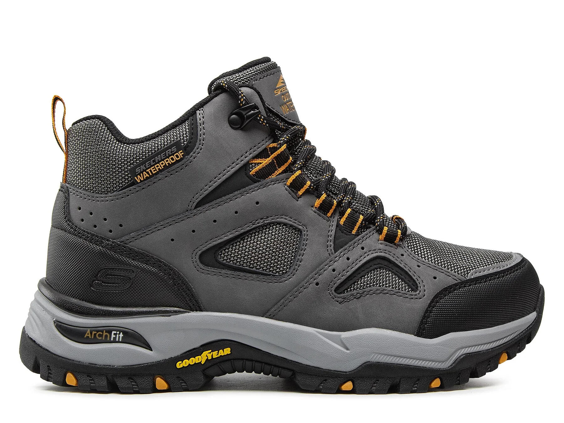 Buty trekkingowe męskie SKECHERS ARCH FIT DAWSON skóra 2/4
