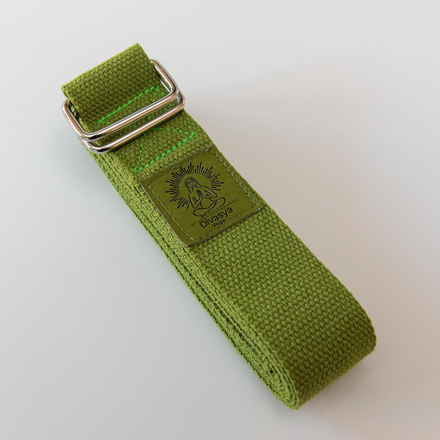 Sangle de yoga: longueur réglable et flexible, boucle en metal | 3 couleurs 2/4