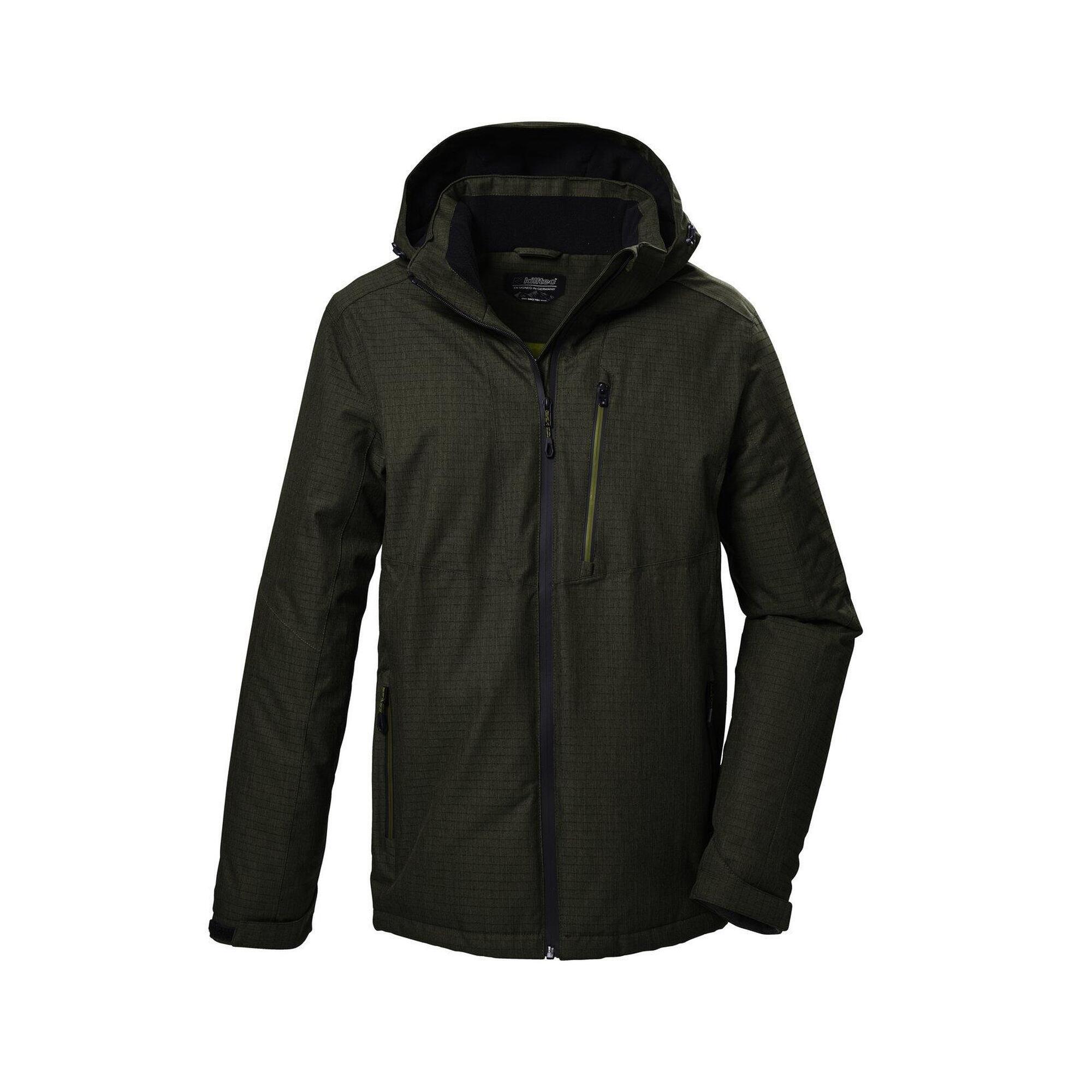 Killtec Casaco KOW 7 - Homem - Musgo escuro (Tonal Melange)