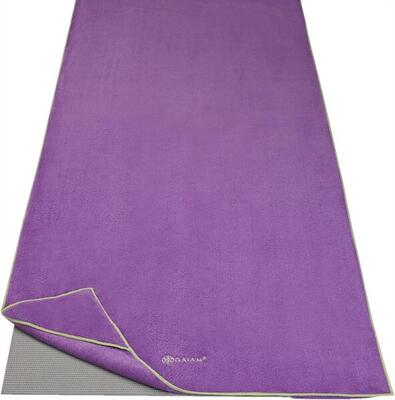 Stay Put Yoga-Handtuch - Lila