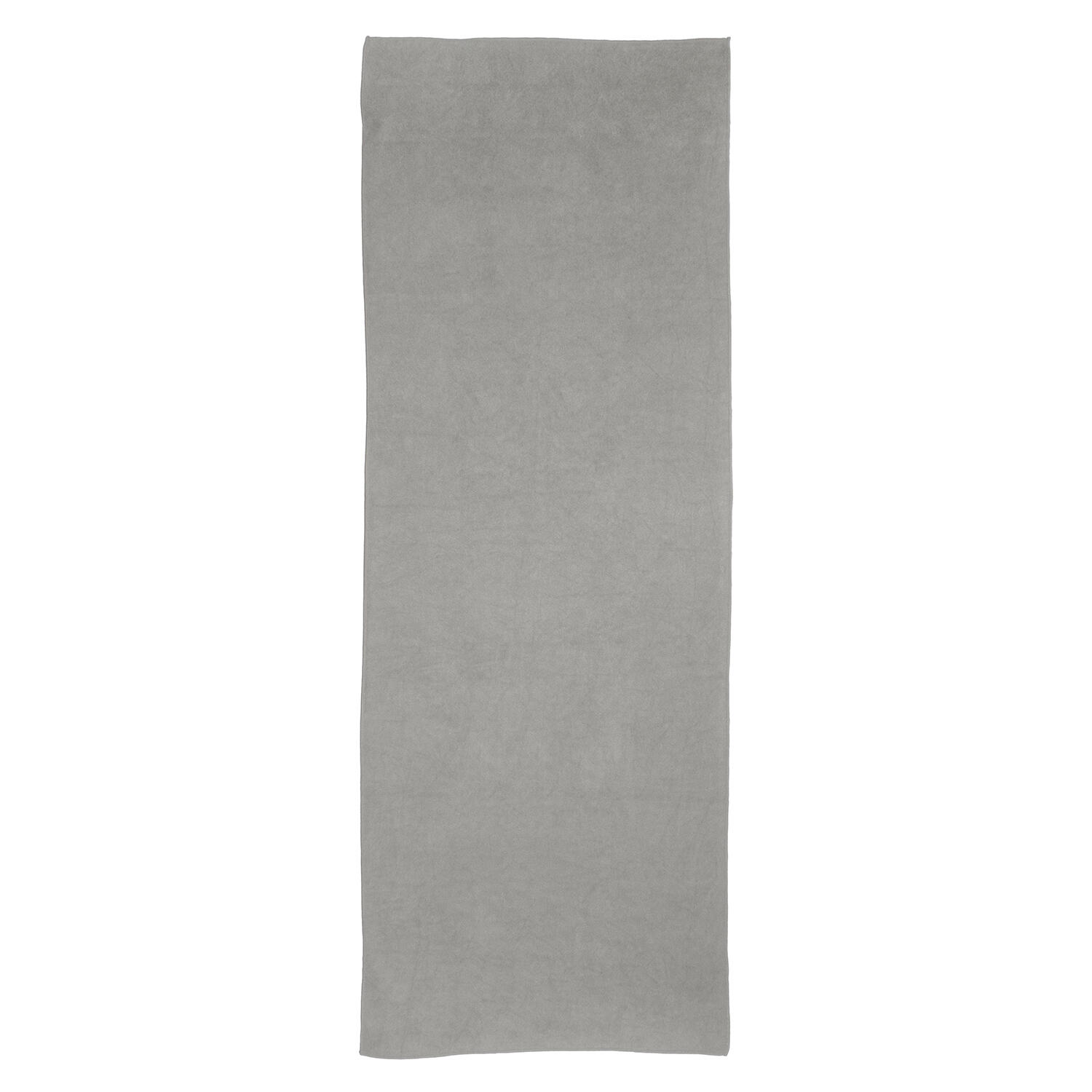 Premium Yoga Mat Handdoek - Anti-slip - 183 x 61 cm - Natural Grey 5/7