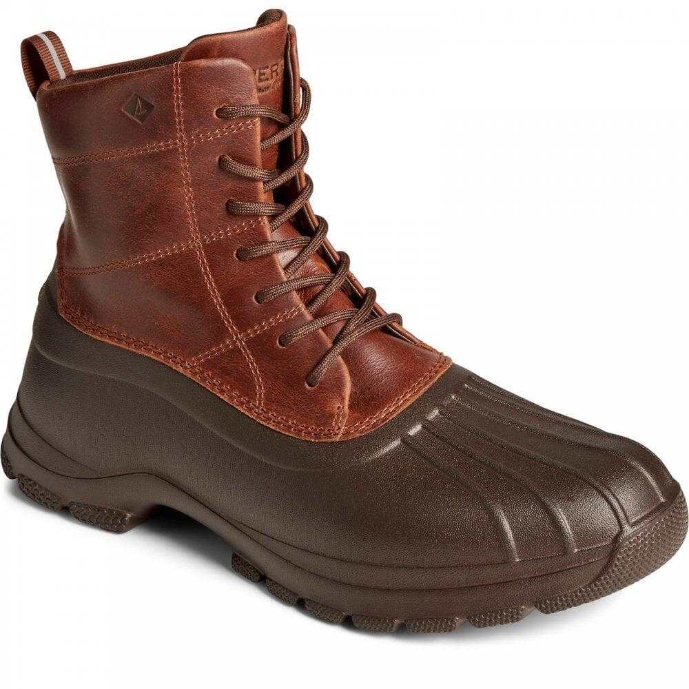 Sperry Duck Float | Brown | Water Resistant | Mens Fleeced Lined Ankle 3/7
