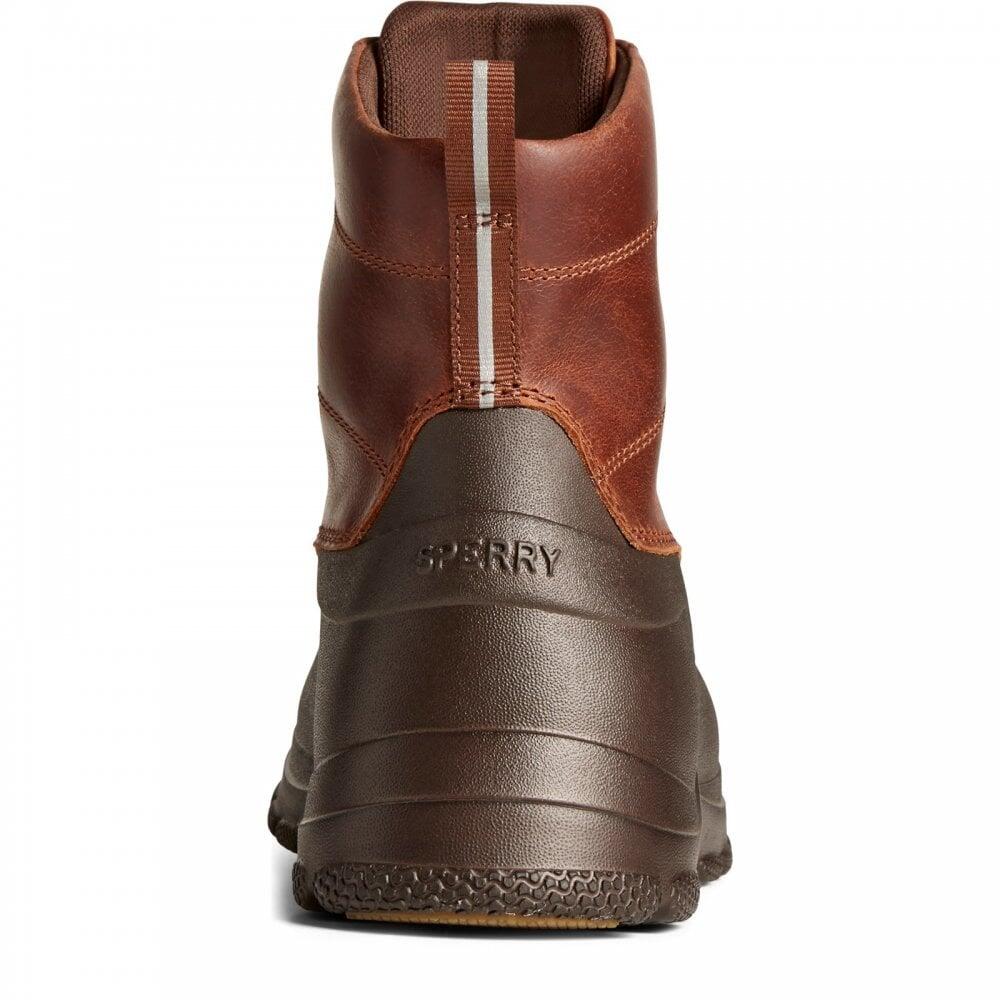 Sperry Duck Float | Brown | Water Resistant | Mens Fleeced Lined Ankle 4/7