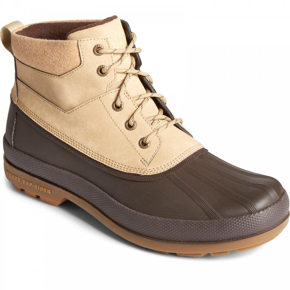 Sperry Cold Bay Chukka | Tan | Waterproof | Mens Fleeced Lined Ankle B 3/7