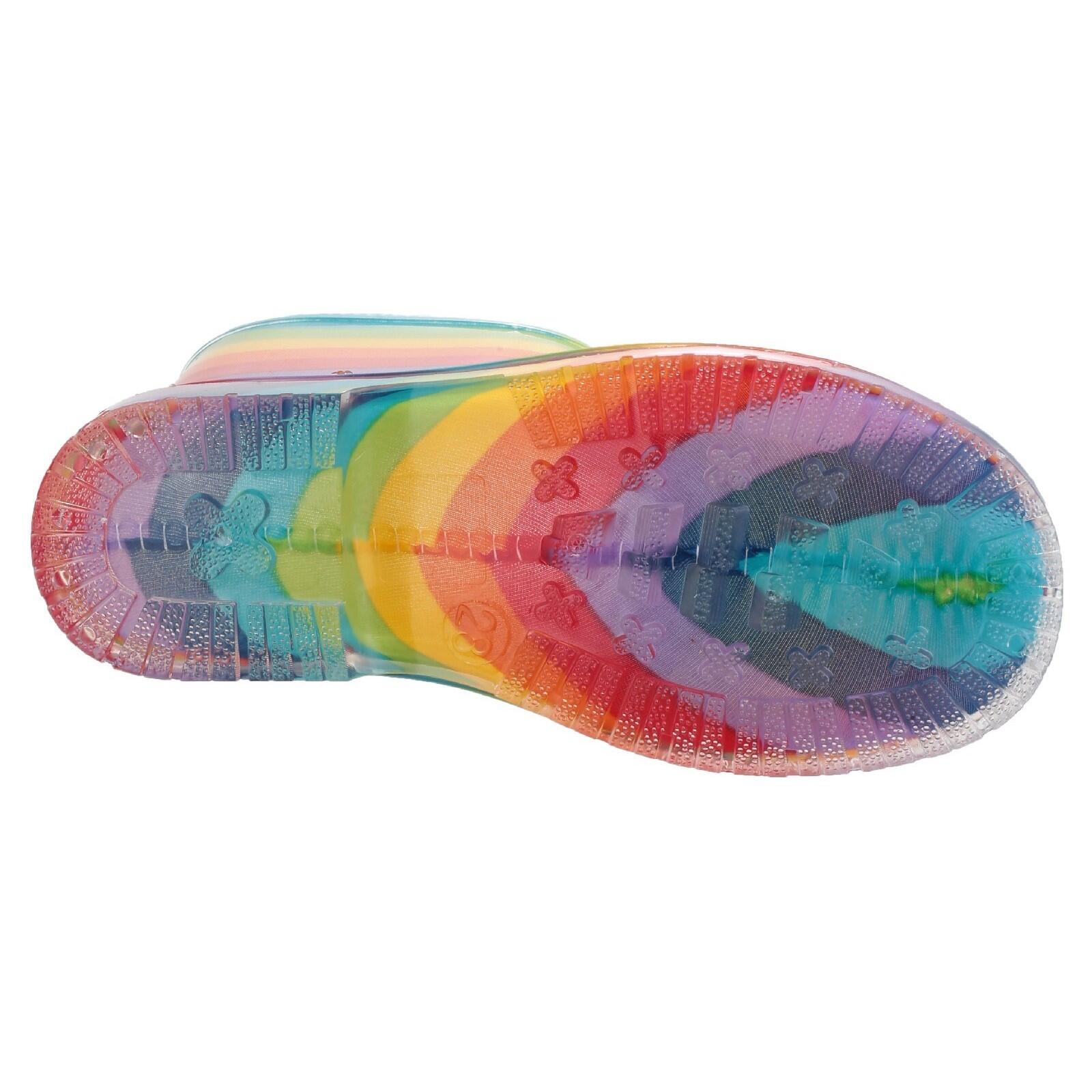 PVC Jnr Childrens Wellingtons MULTI-COLOUR 5/7