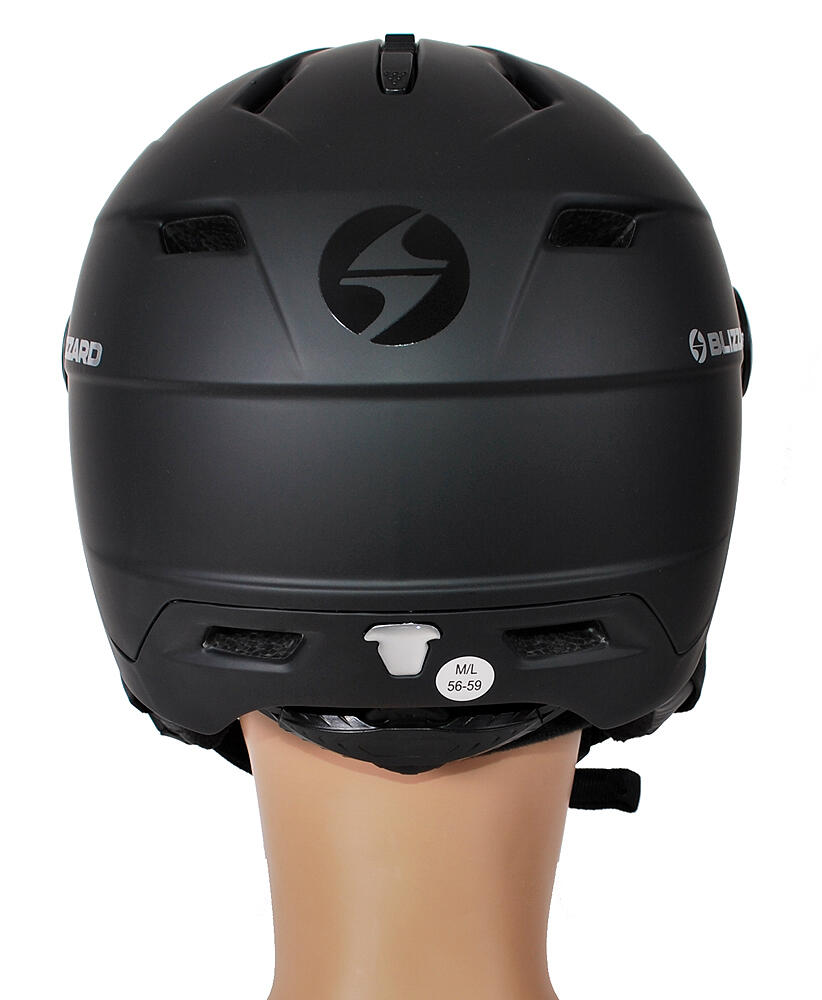 Męski kask narciarski Blizzard Spider Black matt 4/5