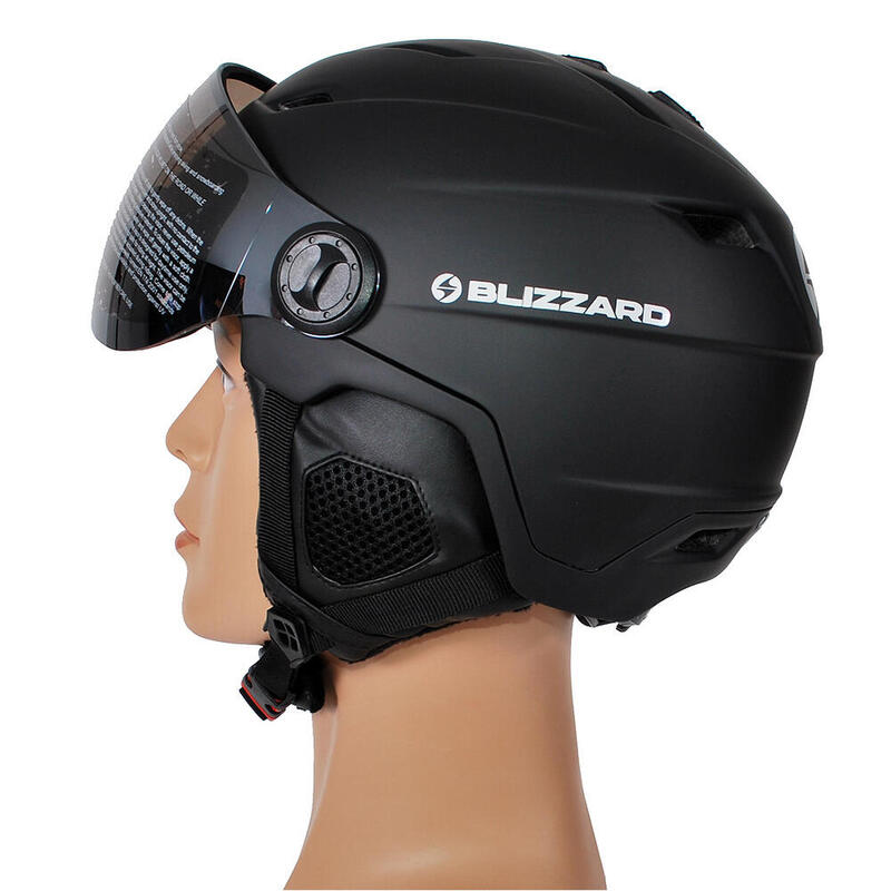 Męski kask narciarski Blizzard Spider Black matt