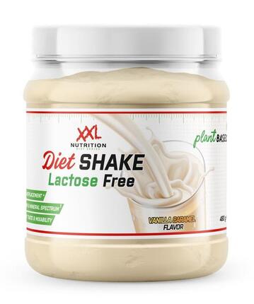 Diet Shake Lactose Free - Vegan Maaltijdvervanger - Vanille Karamel - 480 gram