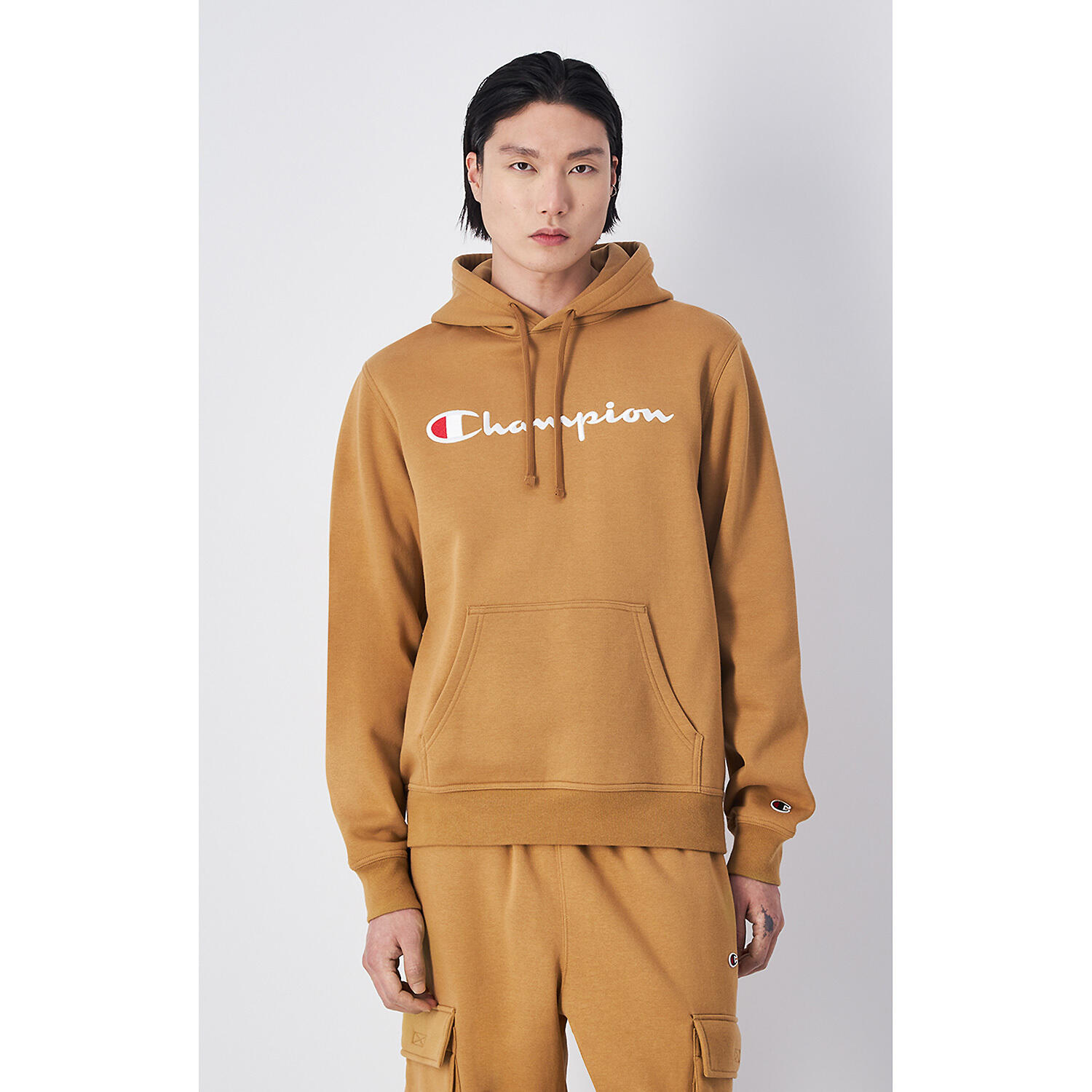 Sweat à capuche Champion modèle 220253-TBO pour homme 2/3
