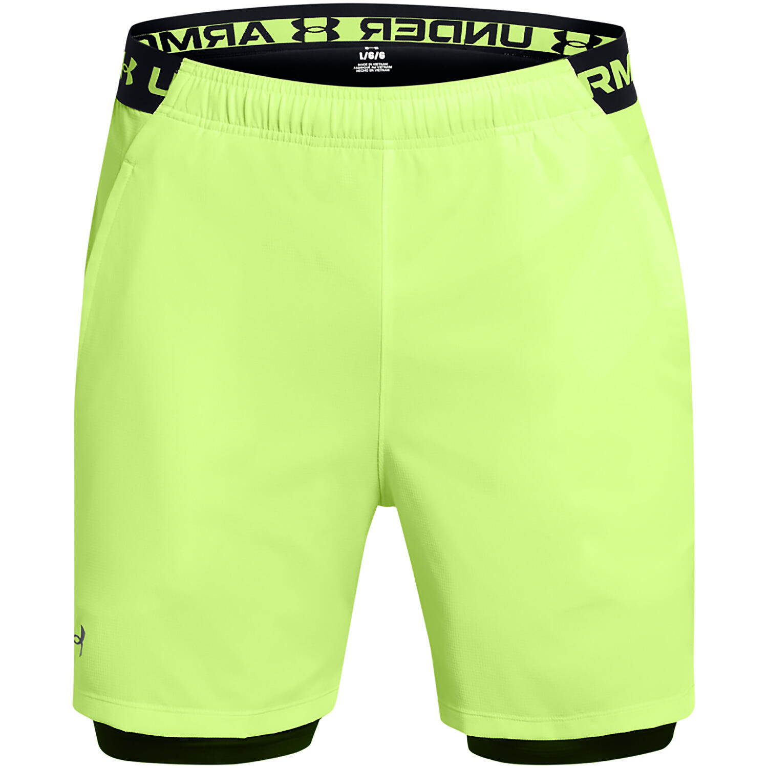 Under Armour - Short  2-en-1 Woven Under Armour Vanish - Short - Bleu|noir - Decathlon