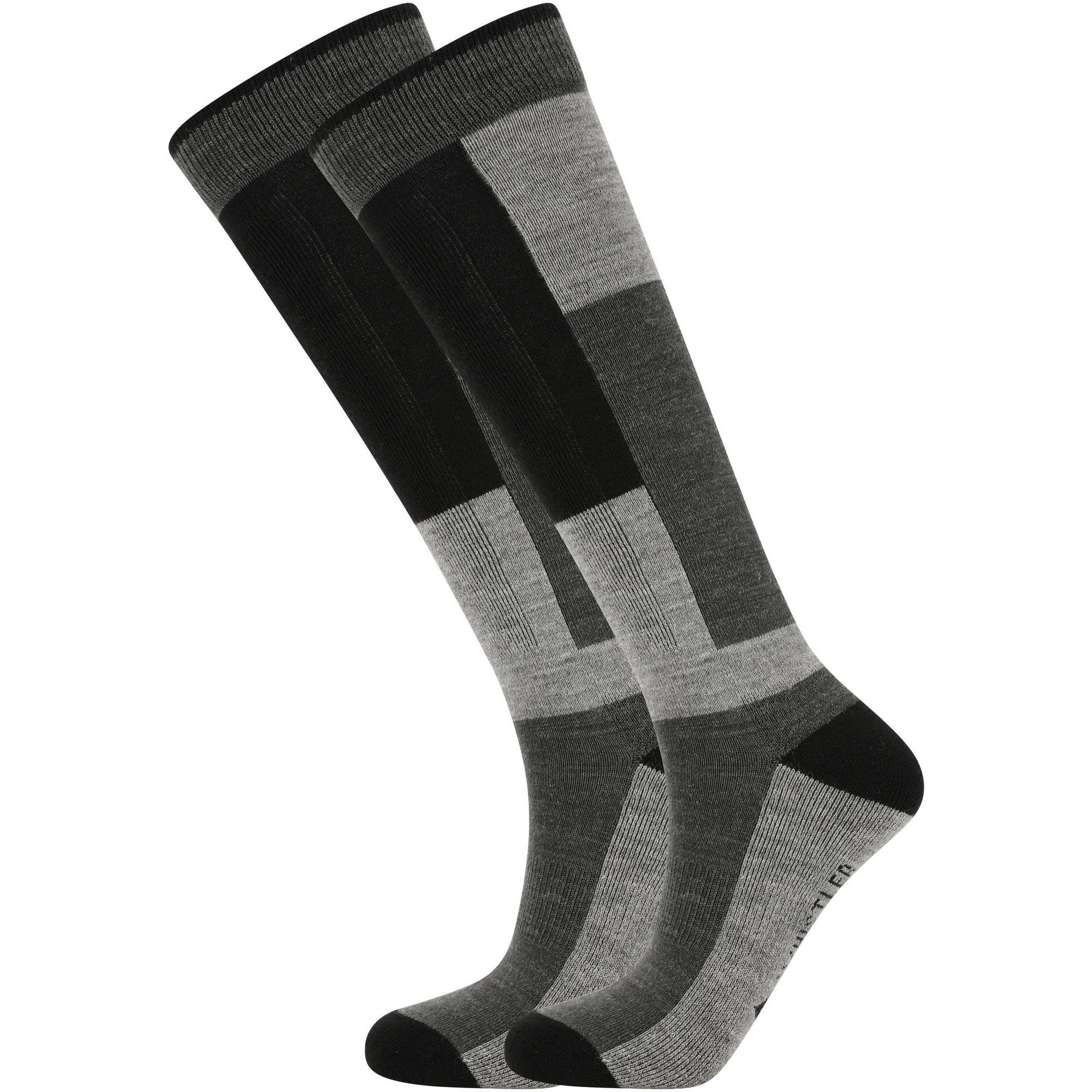 Whistler - Chaussettes De Ski Corsicana - Chaussettes - Gris - 35/38 - Decathlon
