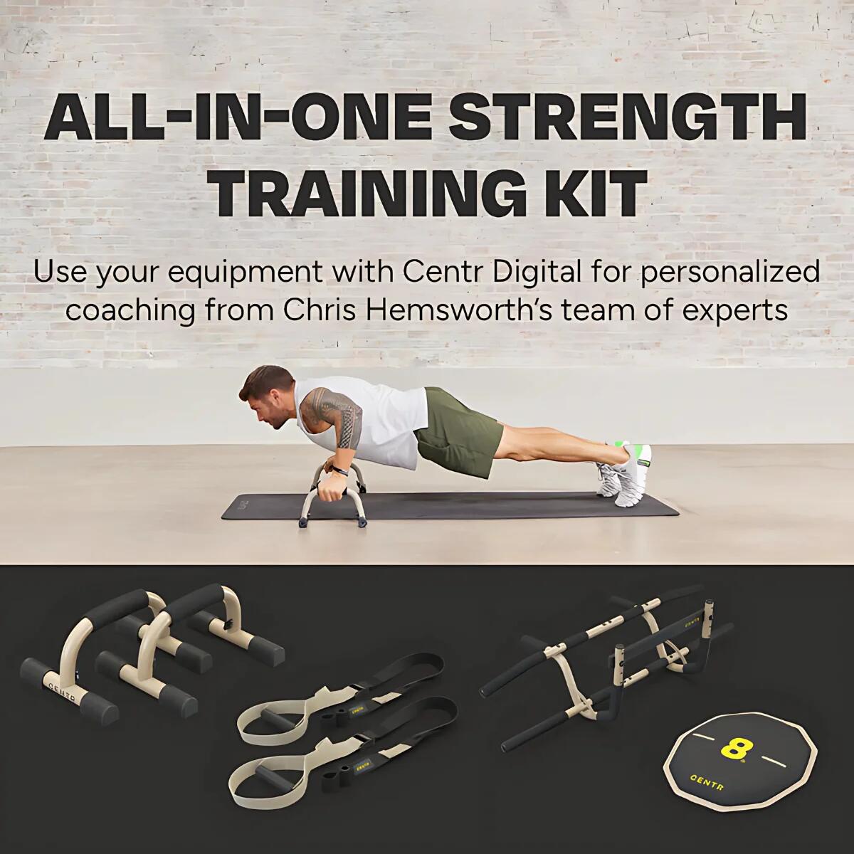 kit de musculação 3/7