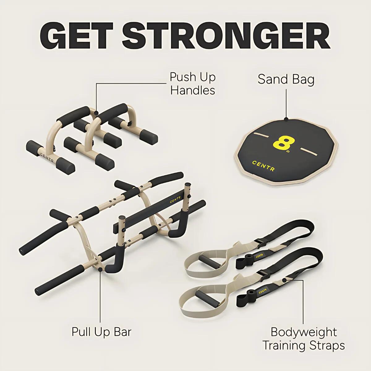 kit de musculação 2/7