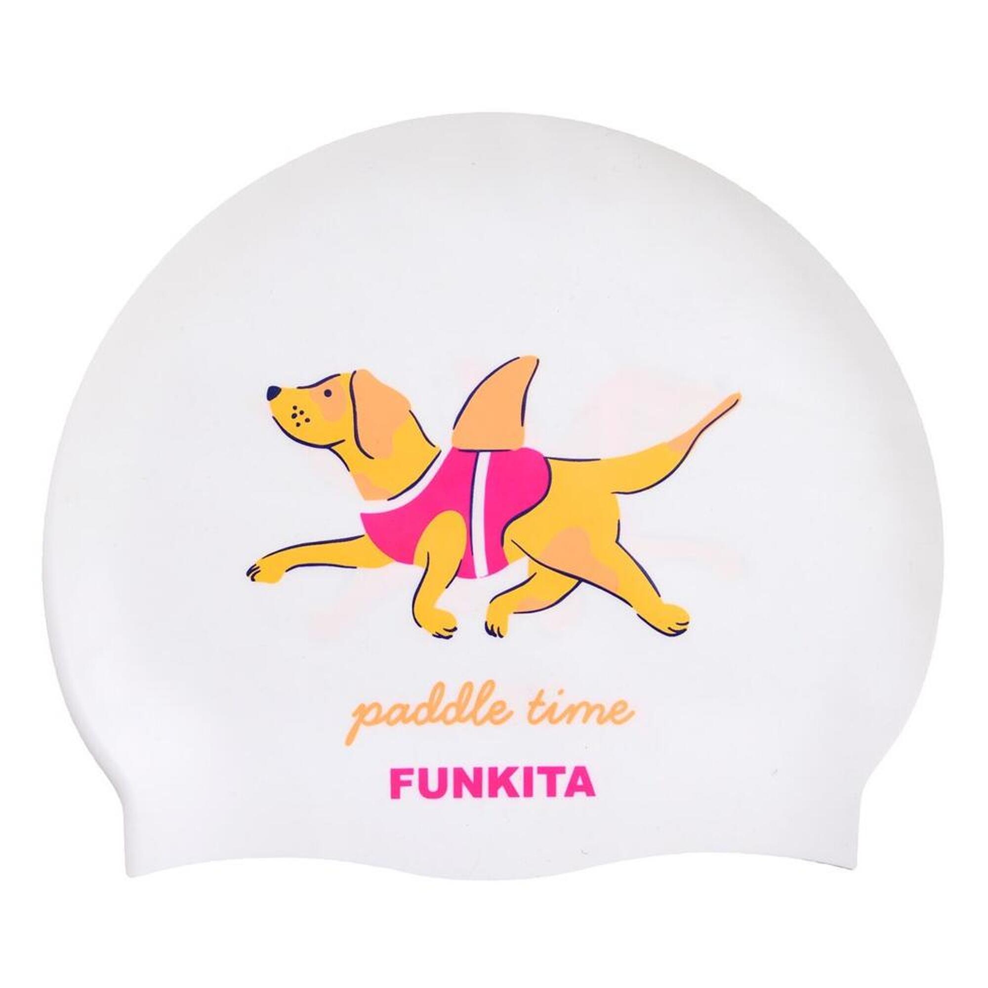 Czepek pływacki na basen uniwersalny unisex Funkita Paddle Time