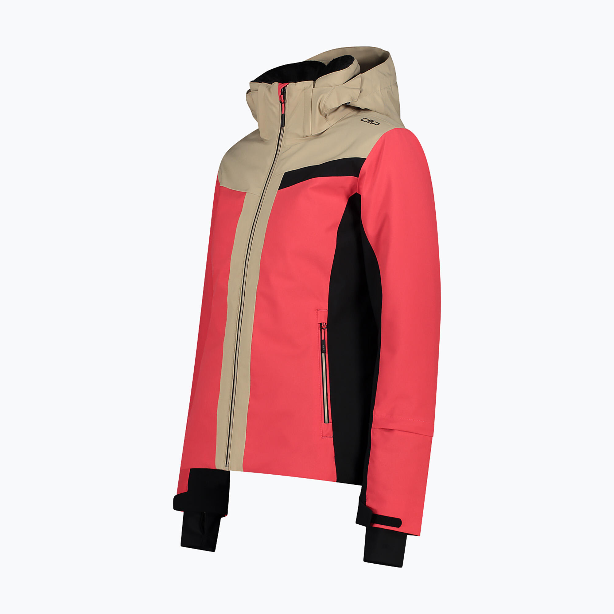 Veste de ski zippée à capuche femme CMP 3/6