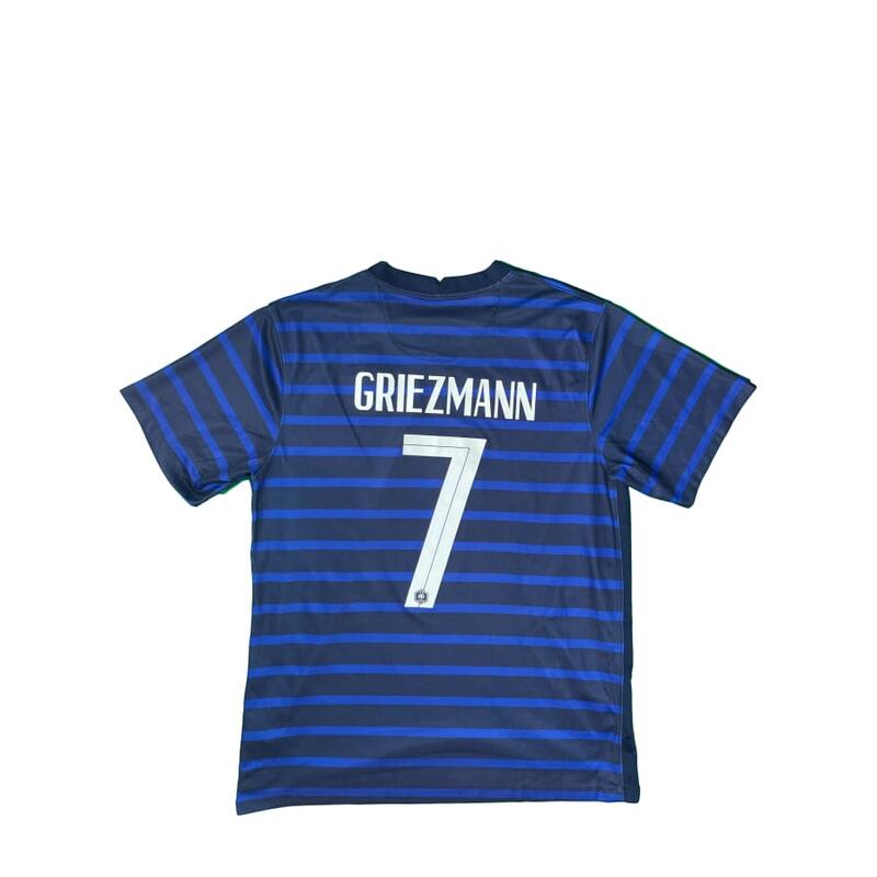 Reconditionné - Maillot foot vintage  France #7 Griezmann 2020-2021 - Bon État