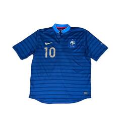 Reconditionné - Maillot vintage équipe de France #10 Benzema saison 2012-2013 -