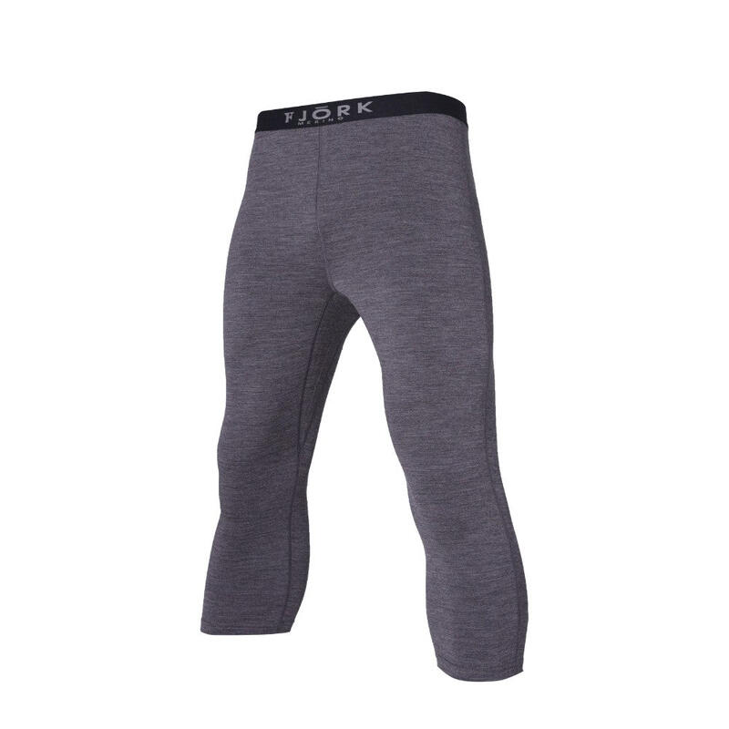 Legging thermique 3/4 homme 100% laine de mérinos - Finn 210