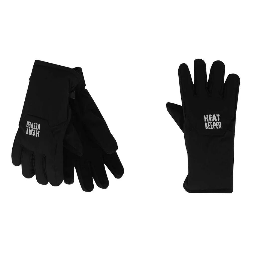 HEAT KEEPER Heatkeeper - Thermohandschoenen kinderen - Zwart - 2-Paar