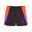Șort fotbal femei IndividualBlaze, Negru/Portocaliu/Violet PUMA