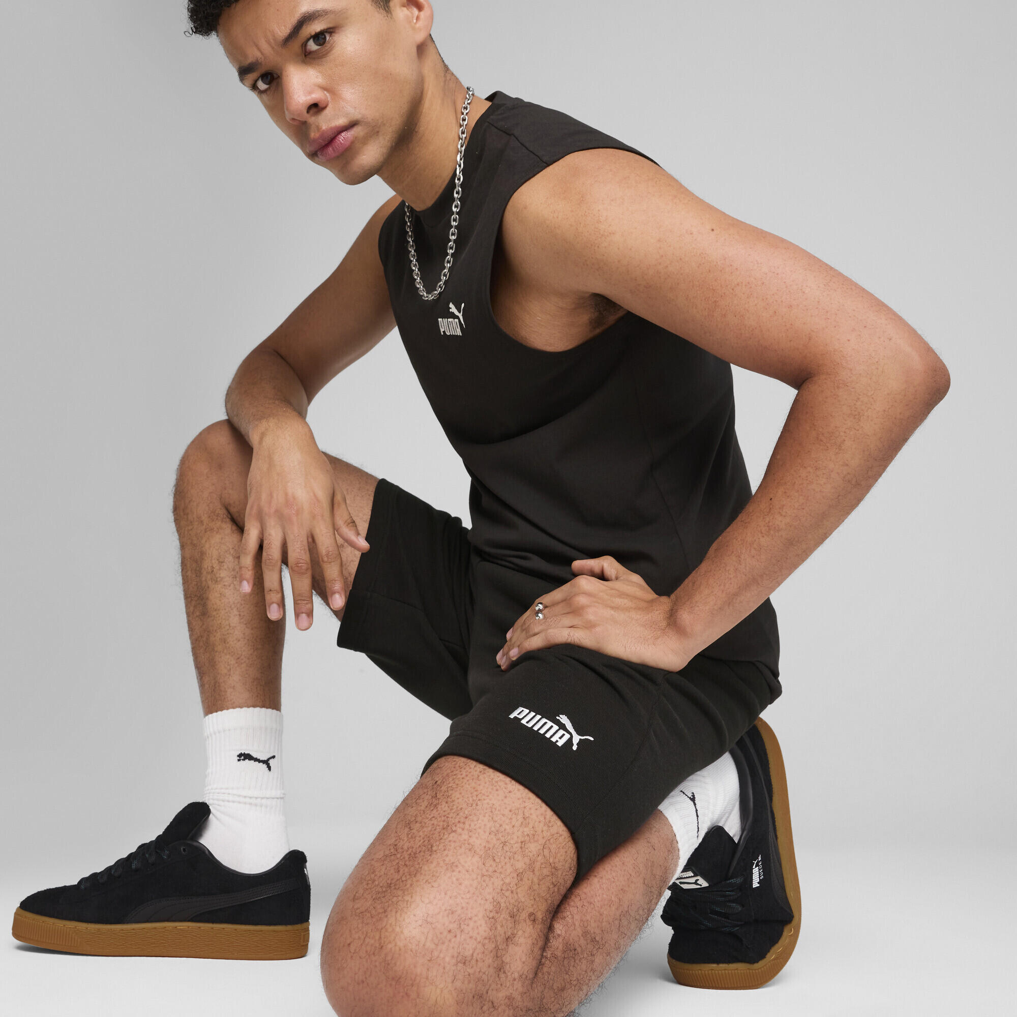 Short 10" à logo N° 1 Essentials Homme PUMA 3/7