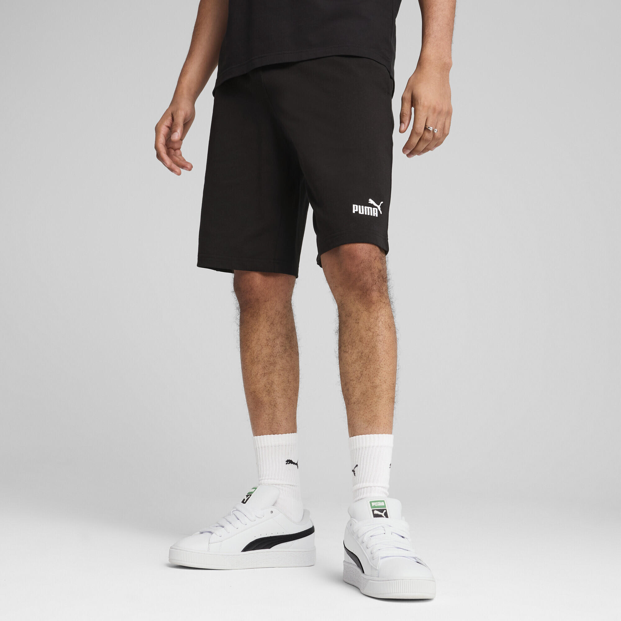 Shorts Homem Essentials No. 1 Logo Jersey PUMA 4/7