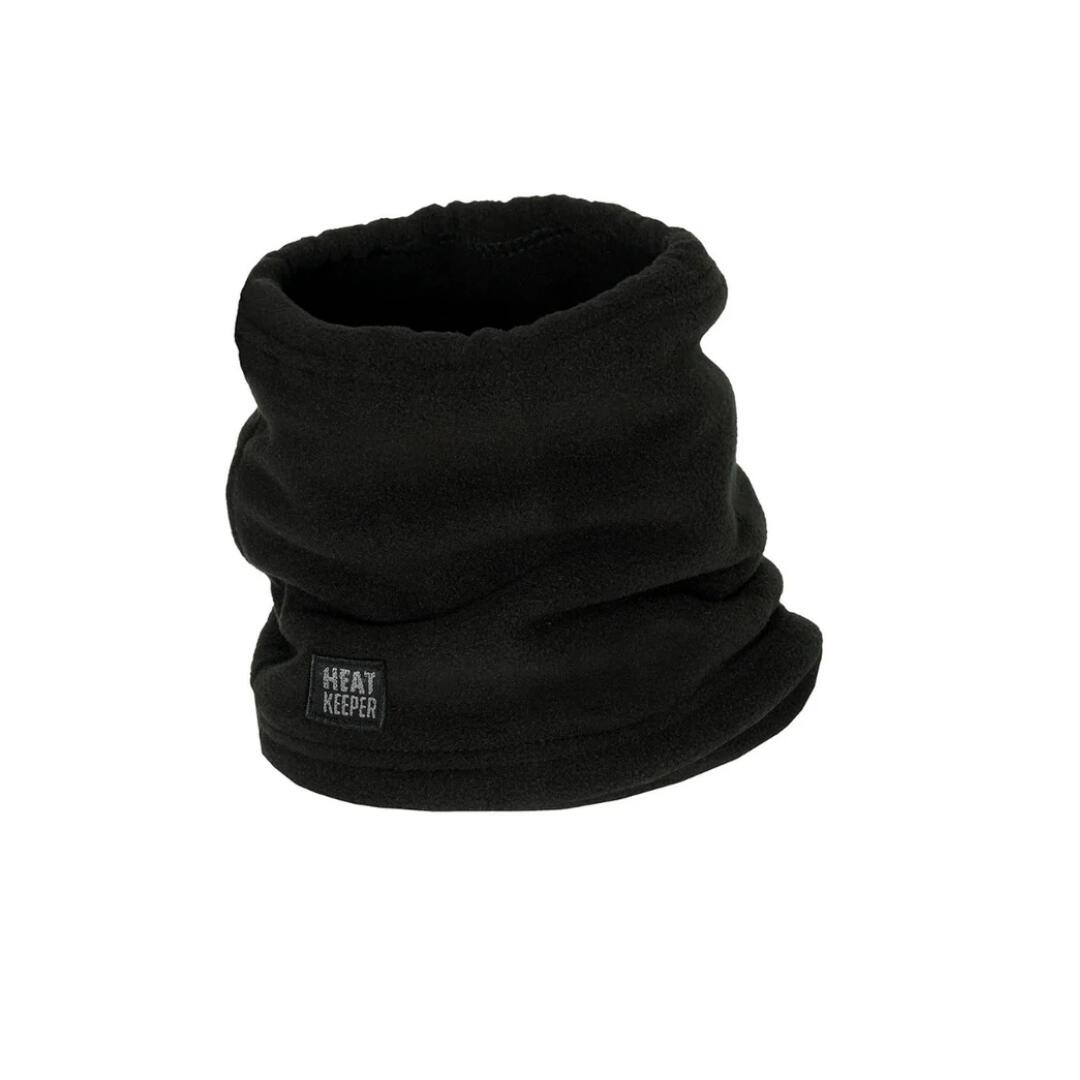 HEAT KEEPER Heatkeeper - Fleece nekwarmer kinderen - Zwart - 2 stuks