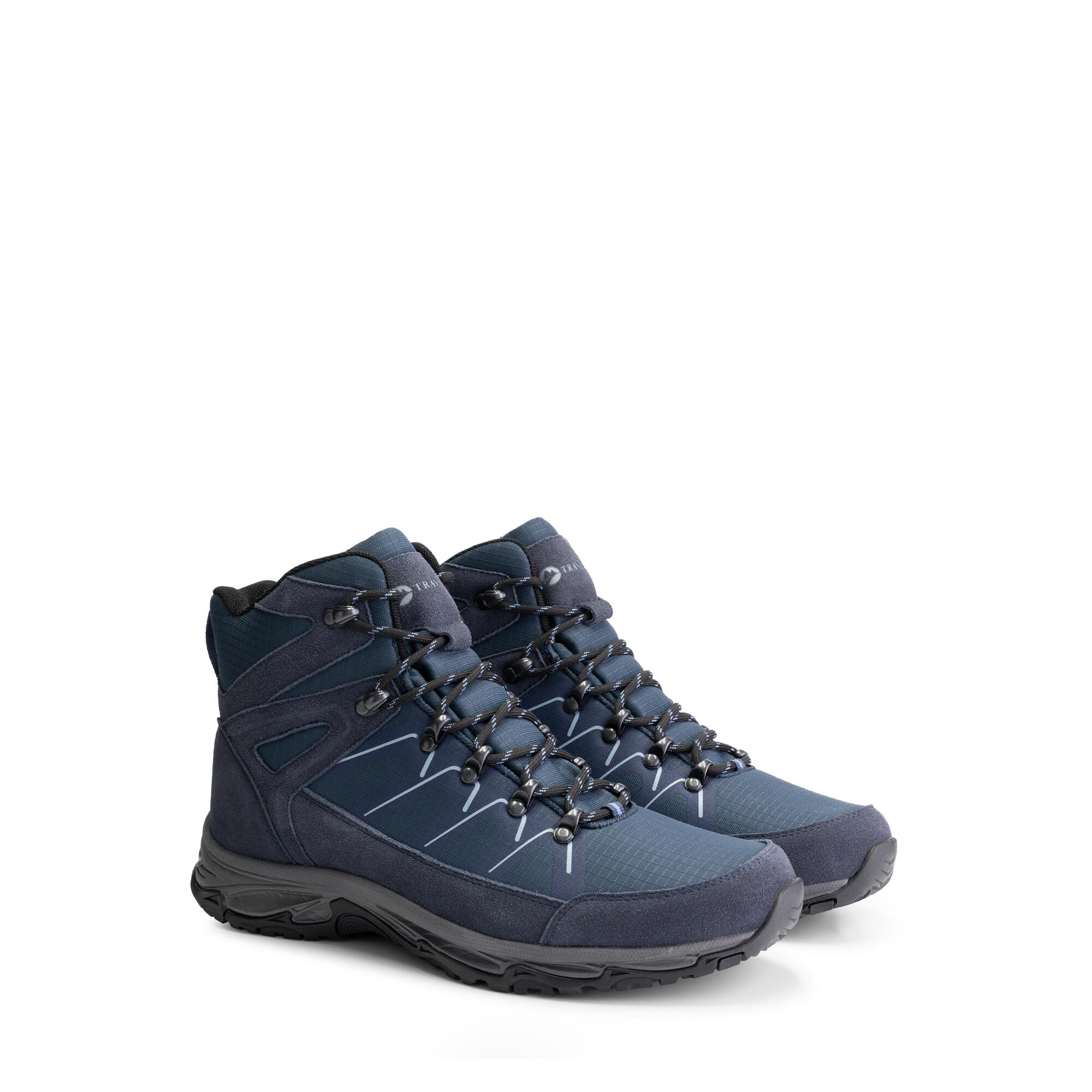 Travelin' - Bottes De Randonnée - Imperméables - Hommes - Grasten - Bottes - Bleu - 45 - Decathlon
