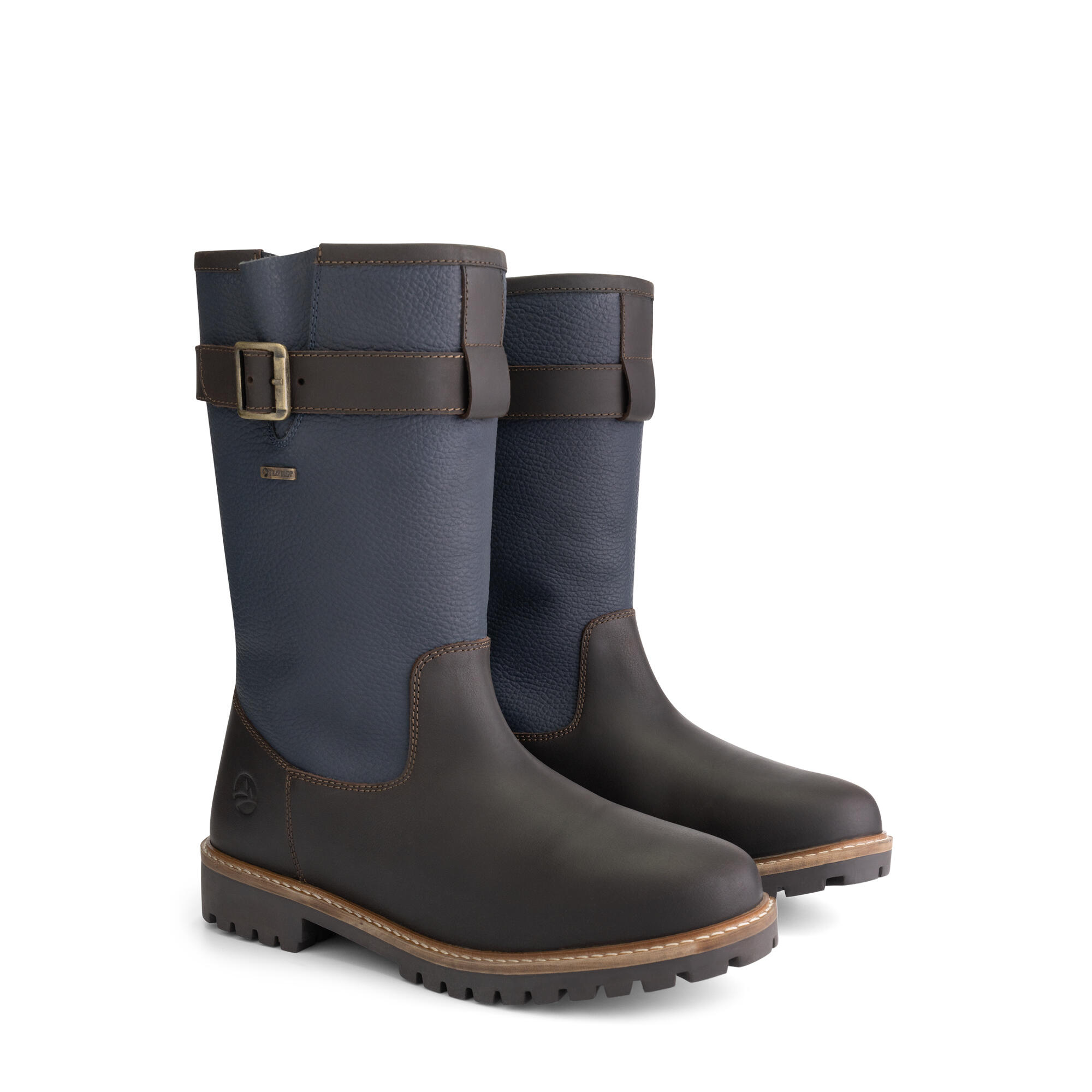 Travelin' - Bottes Outdoor - Doublées En Laine - Hommes - Finnmark - Bottes - Bleu - 45 - Decathlon