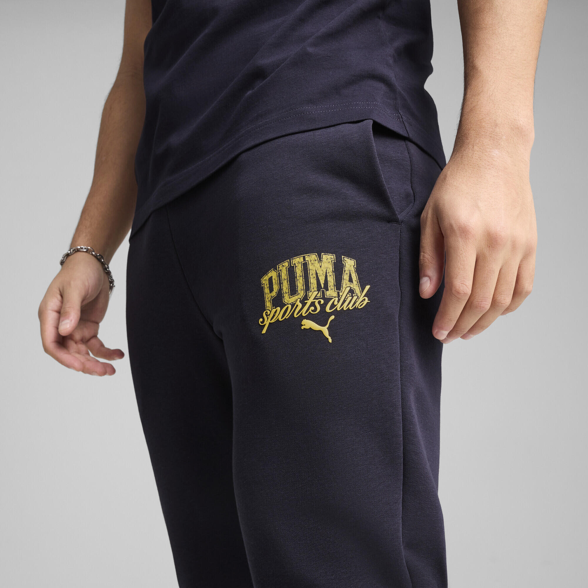 Pantalones de chándal PUMA Class Hombre PUMA New Navy Blue 3/7