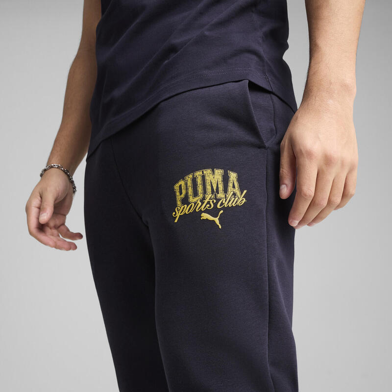 Pantalon fitness bărbați PUMA New Navy Blue