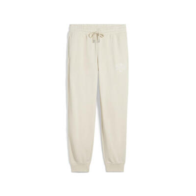 Puma class comfort sweatpant voor dames puma alpine snow white