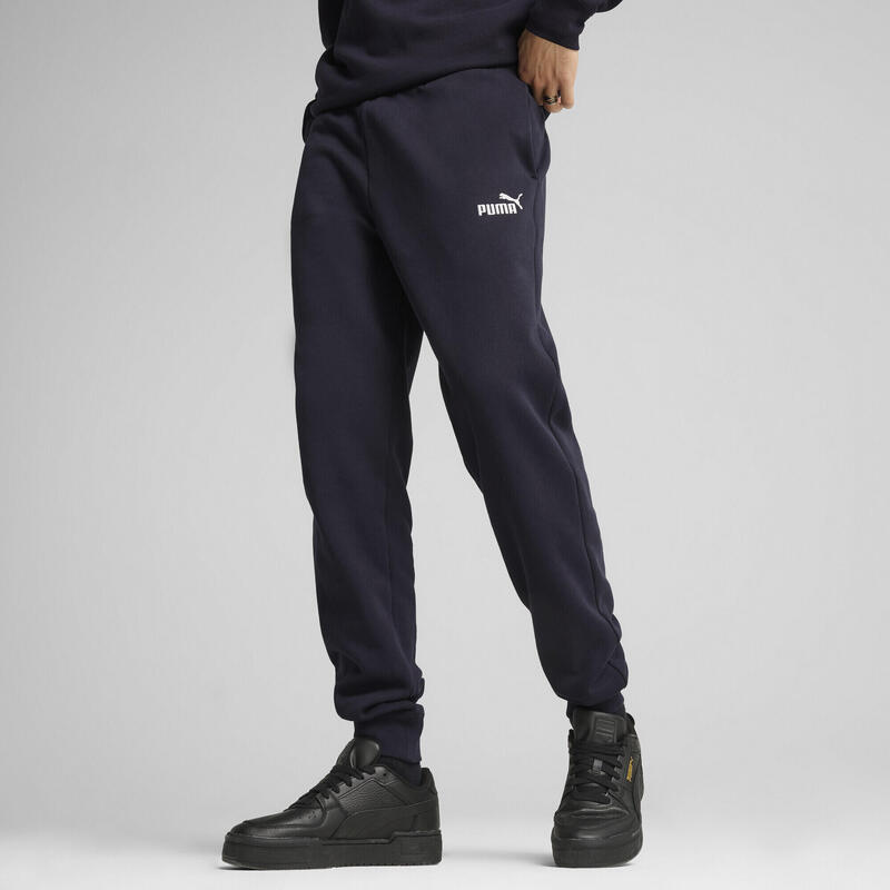 Pantalon Fitness Bărbați Essentials No. 1 Logo Jogginghose Negru PUMA