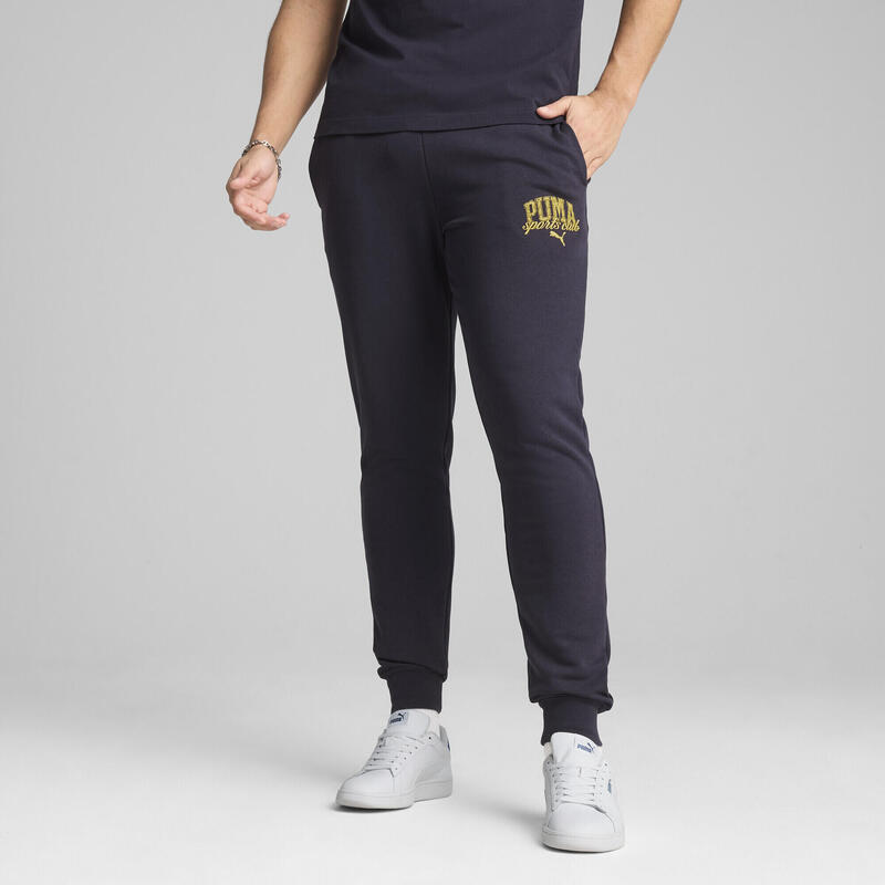 Pantalon fitness bărbați PUMA New Navy Blue