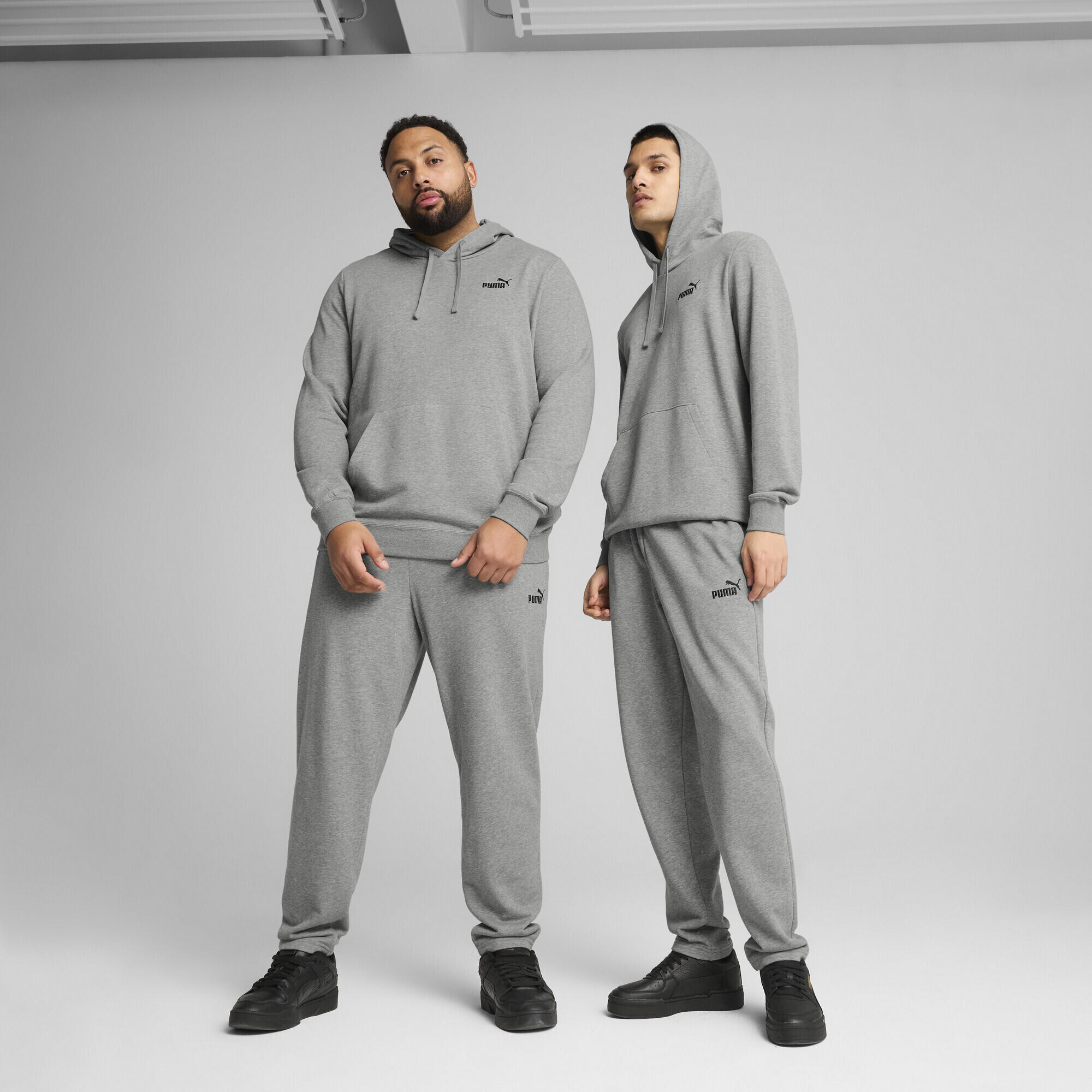 Pantalones de chándal Essentials con logo n.º 1 Hombre PUMA Medium Gray Heather 2/7