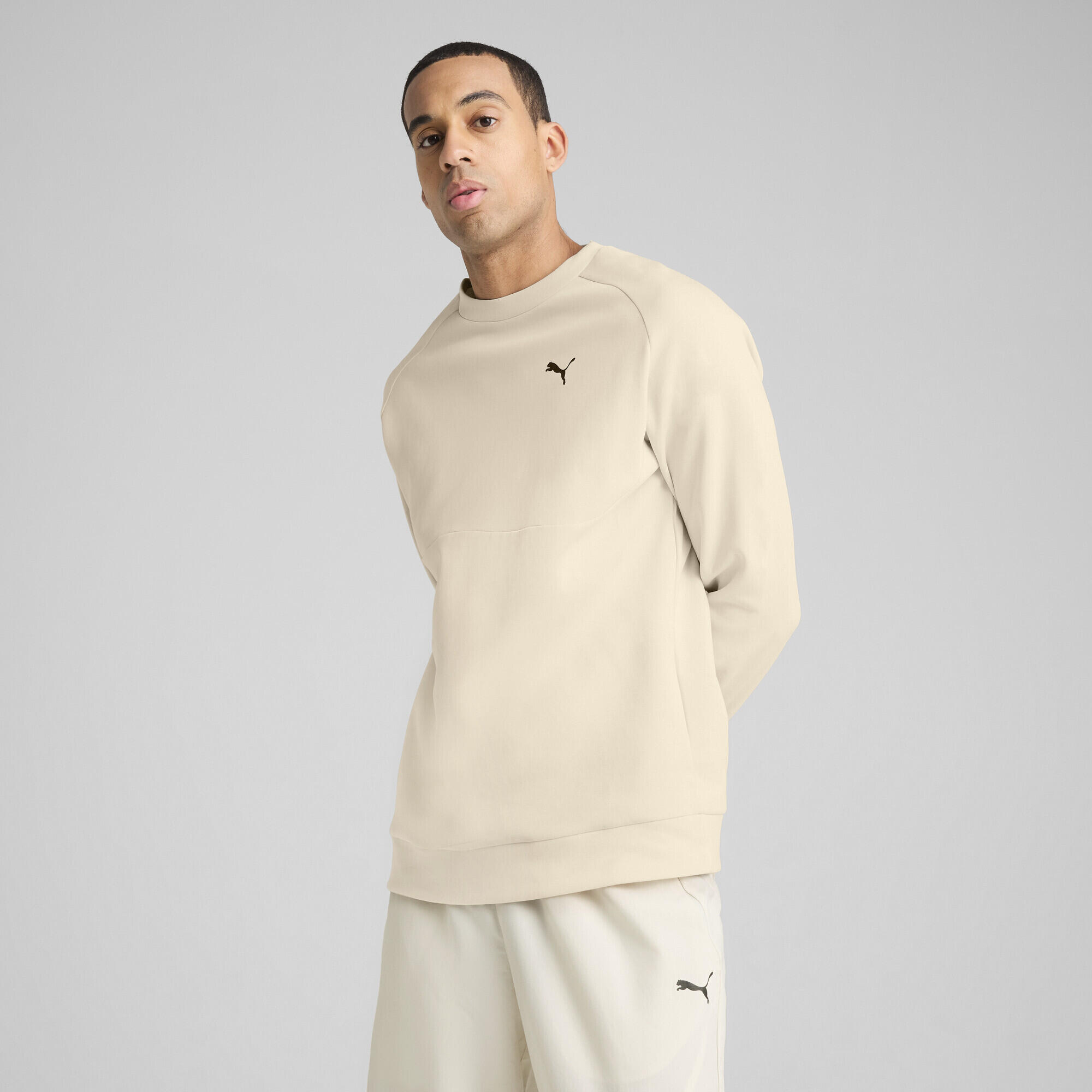 PUMATECH Crew Herren PUMA Alpine Snow White 2/7