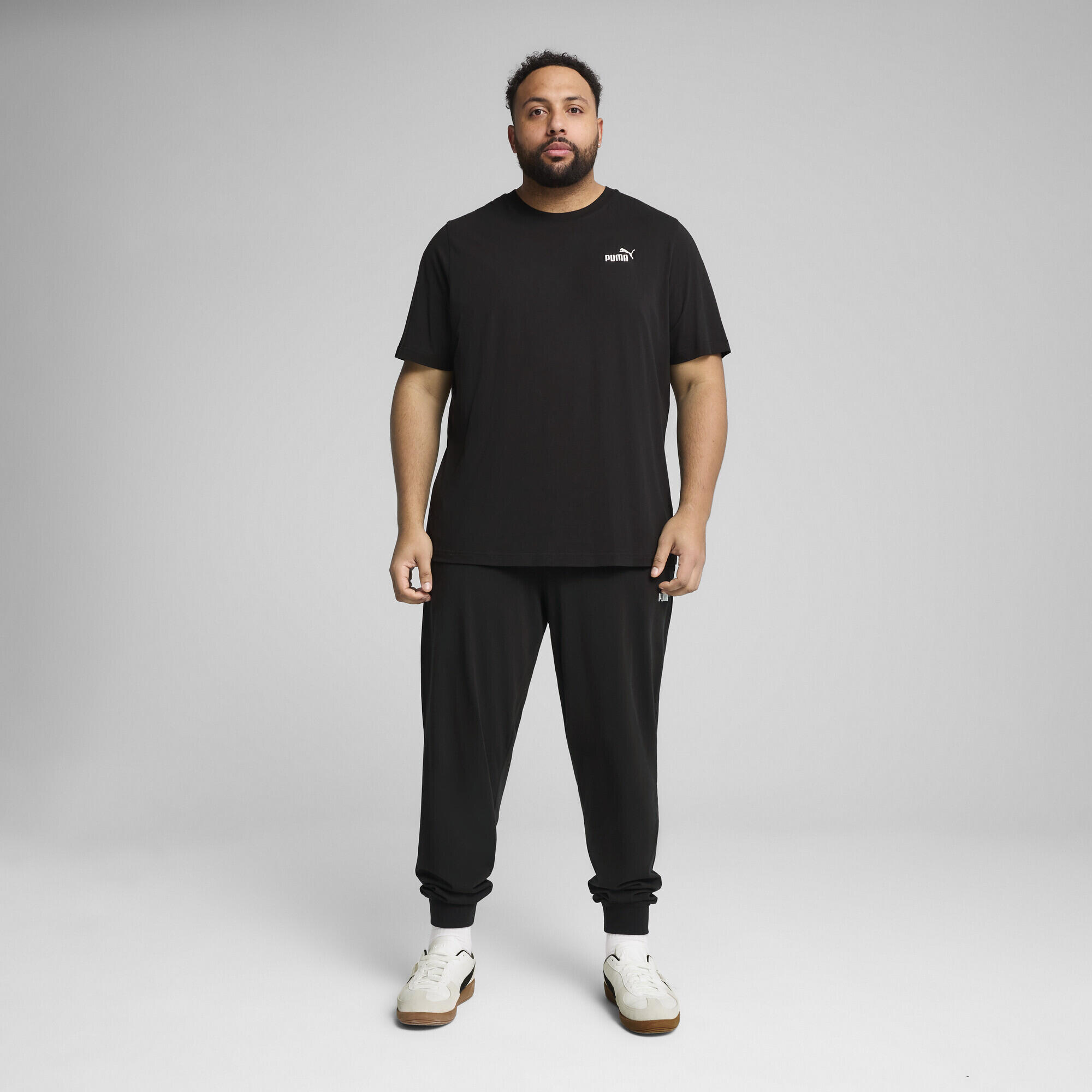 Pantaloni in felpa con logo Essentials N. 1 da uomo PUMA 6/7