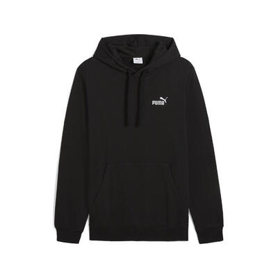 Felpa con cappuccio Essentials con logo piccolo N. 1 da uomo PUMA Black