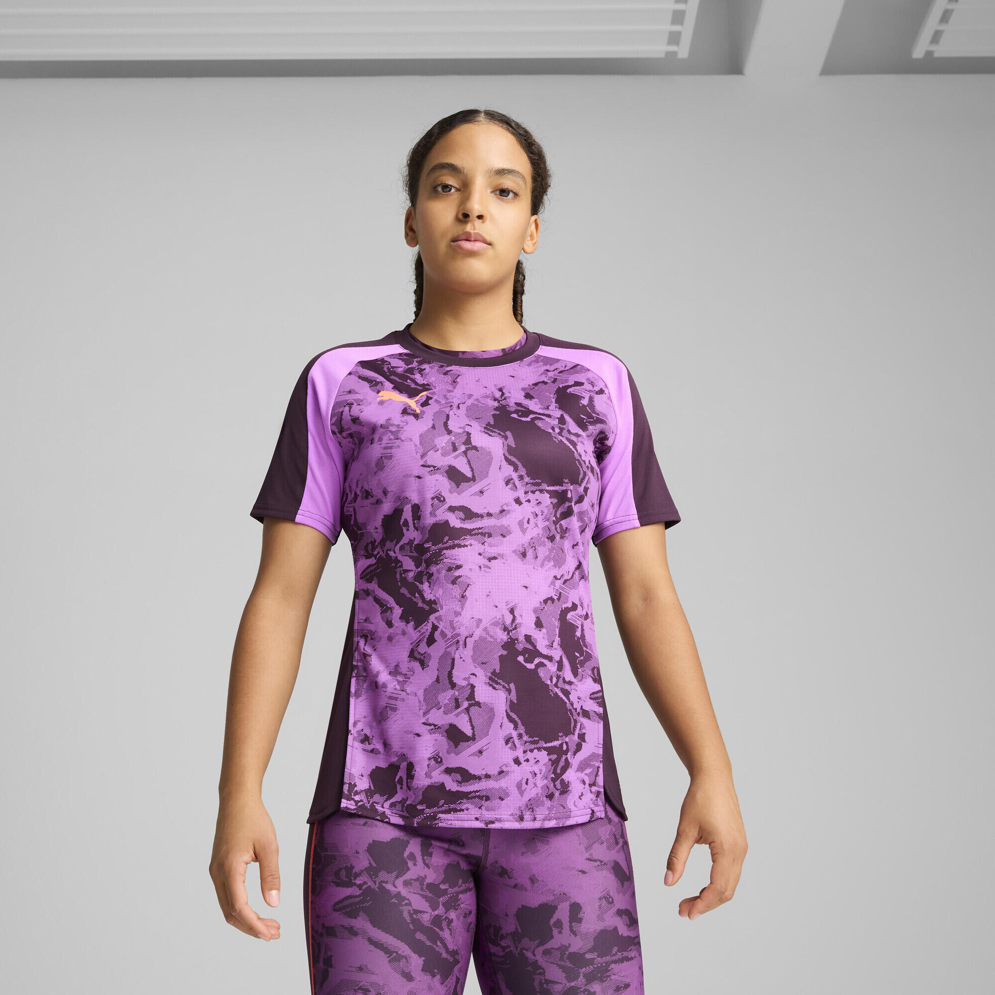 Maglia da calcio IndividualBLAZE da donna PUMA Midnight Plum Purple 2/7