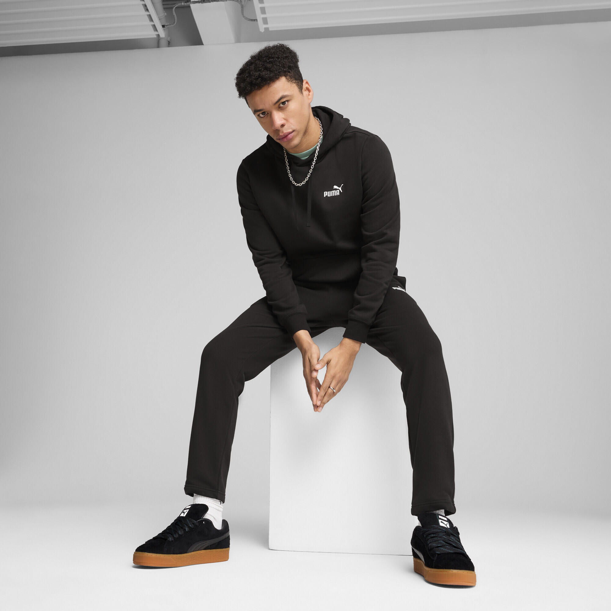 Hoodie avec petit logo N° 1 Essentials Homme PUMA 4/7