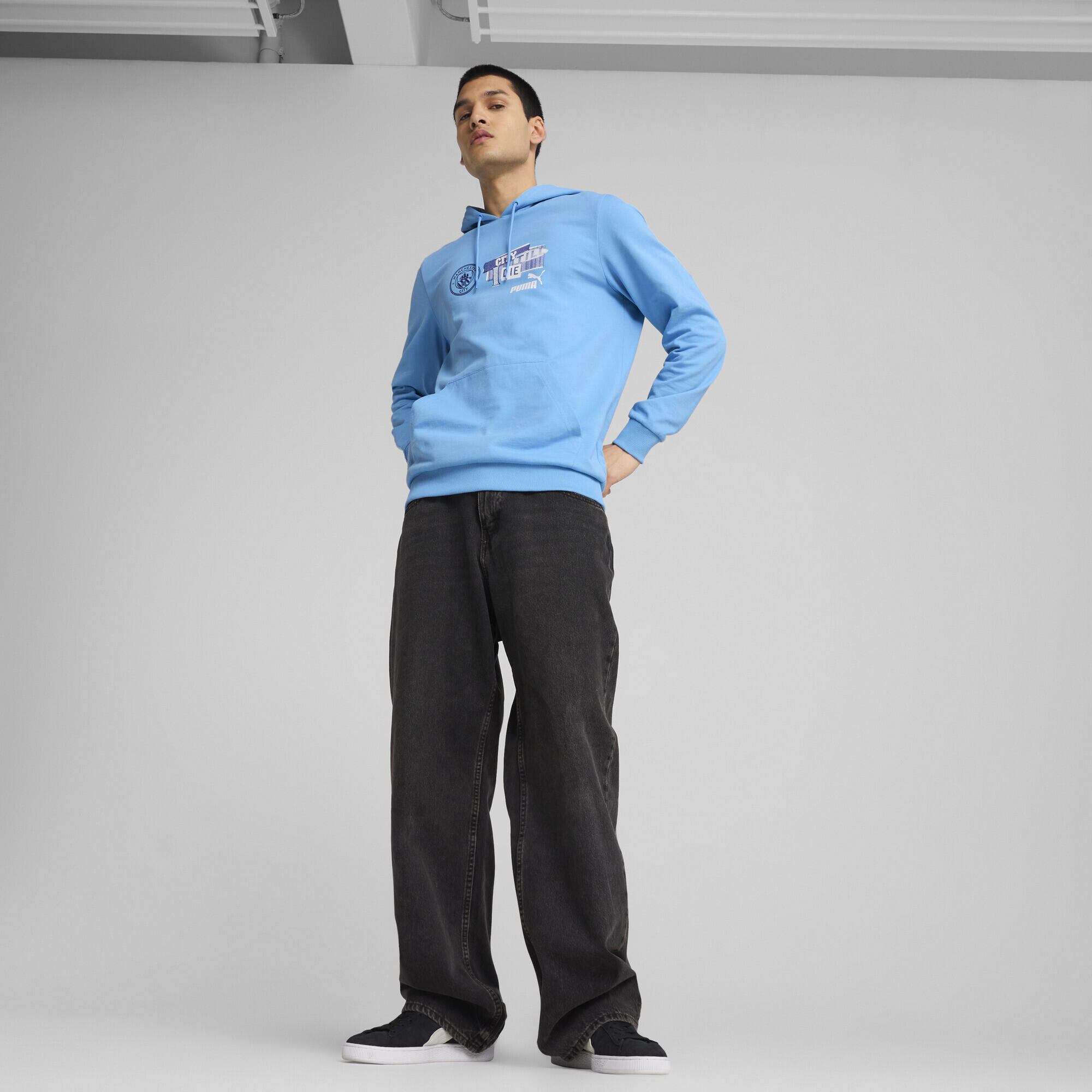 Manchester City ftblNRGY hoodie voor heren PUMA Team Light Blue 4/7