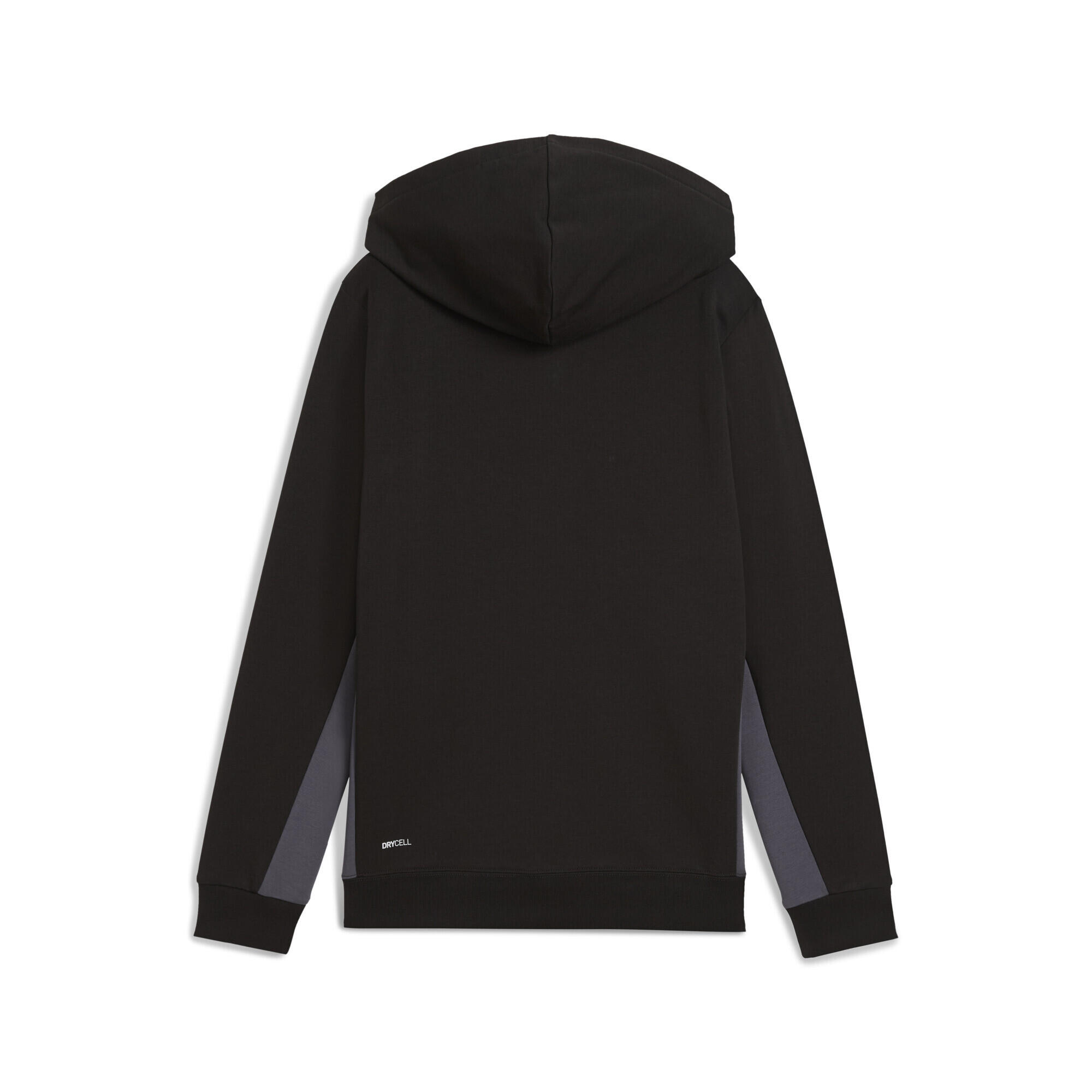 Active Sports hoodie met volledige rits met print voor jongeren PUMA Black 6/7
