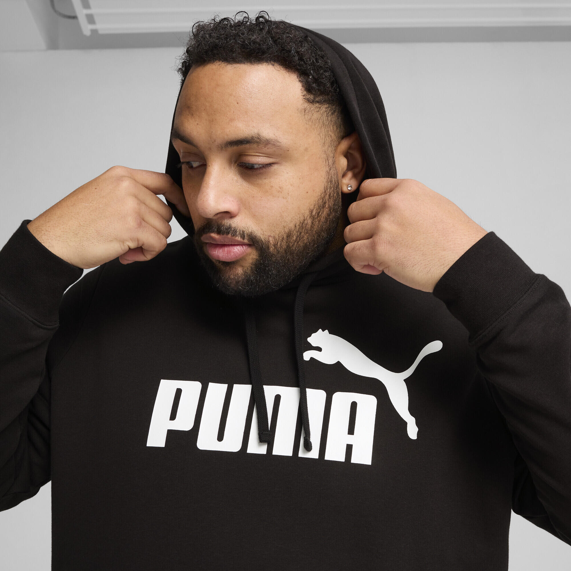 Hoodie à logo N °1 Essentials Enfant et Adolescent PUMA Black 3/7